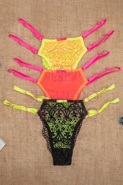 KIT DE CALCINHAS NEON CHEIOS DE ENERGIA
